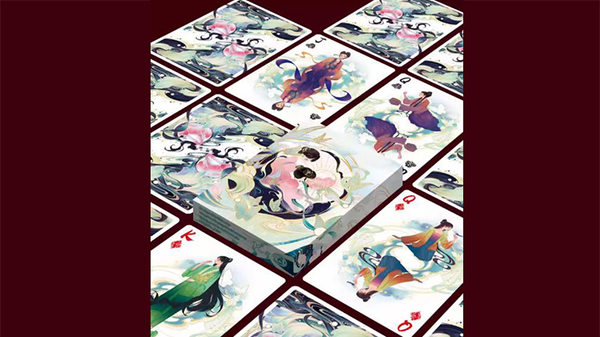 Flower Moon V2 (Lotus Pond) Playing Cards | King Star