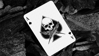 Feather & Bone: The Chrome Hearts (Foil) Playing Cards | Joel Meyers