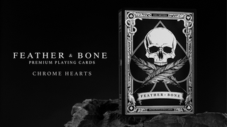 Feather & Bone: The Chrome Hearts (Foil) Playing Cards | Joel Meyers