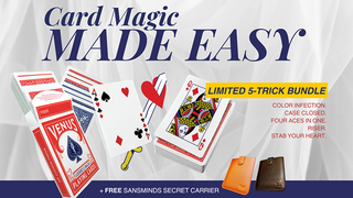 Card Magic Made Easy: Limited 5 Bundle (Black) | SansMinds