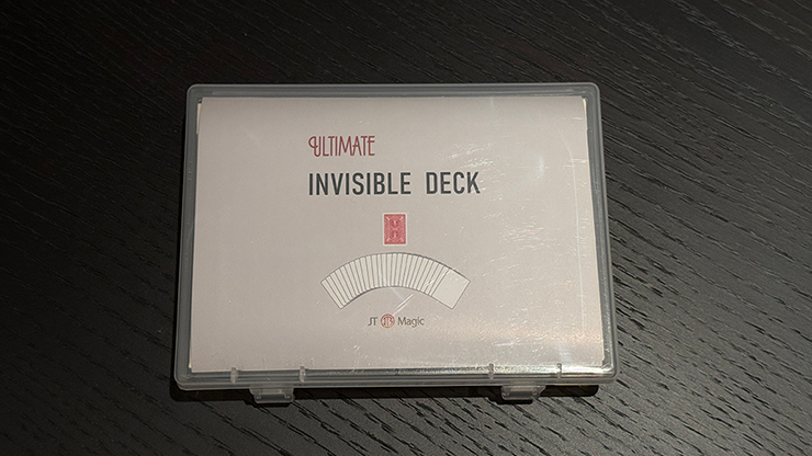 Ultimate Invisible Deck | Sway Liu and JT Magic (Red)