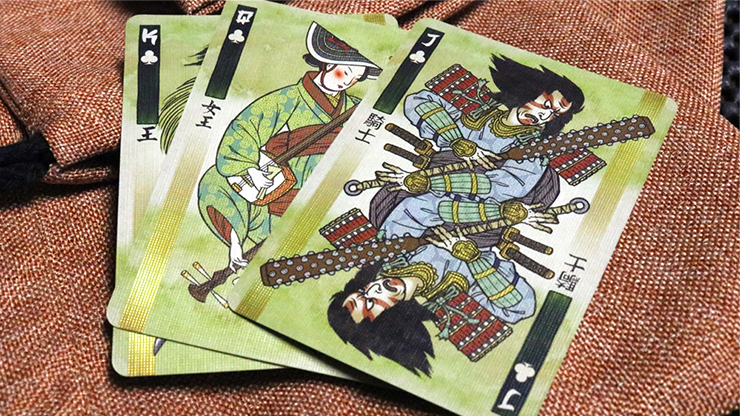 RONIN (Club Clan Edition Green) Playing Cards | Kings Wild Project