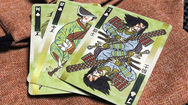 RONIN (Club Clan Edition Green) Playing Cards | Kings Wild Project