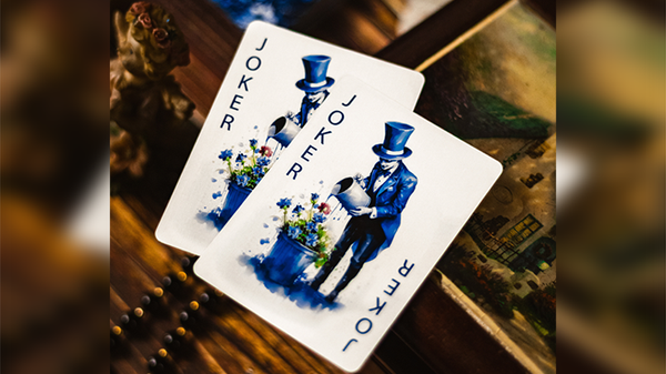 Bloom Sapphire Playing Cards | EmilySleights52