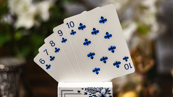 Bloom Sapphire Playing Cards | EmilySleights52