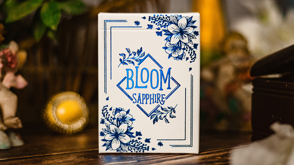 Bloom Sapphire Playing Cards | EmilySleights52