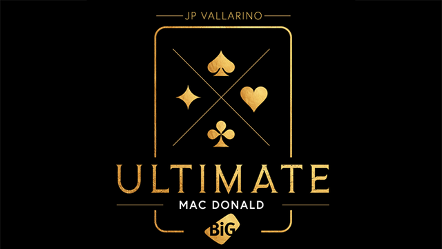 ULTIMATE AS MAC DONALD | Jean-Pierre Vallarino
