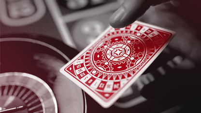 Roulette (Red) Playing Cards | Mechanic Industries