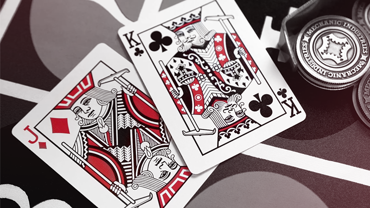 Roulette (Red) Playing Cards | Mechanic Industries