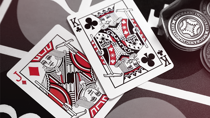 Roulette (Red) Playing Cards | Mechanic Industries