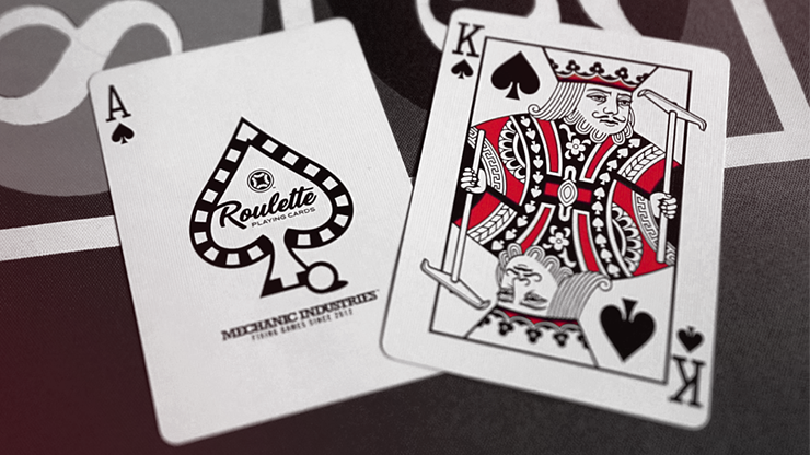 Roulette (Red) Playing Cards | Mechanic Industries