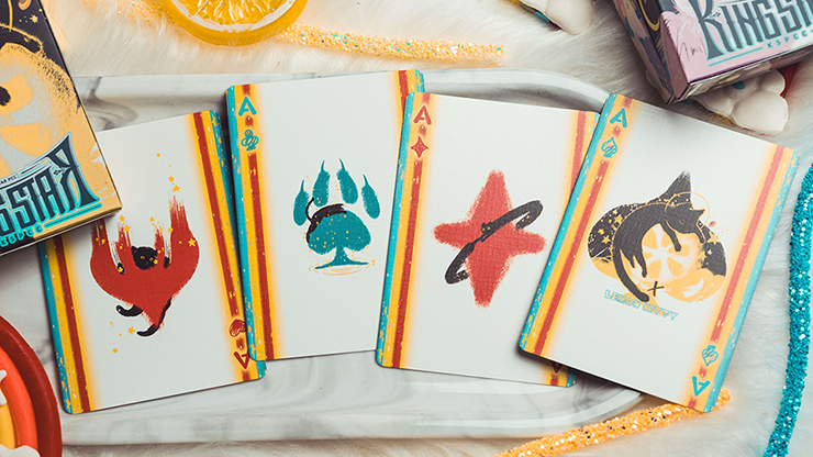 Space Cat V2 Playing Cards | King Star