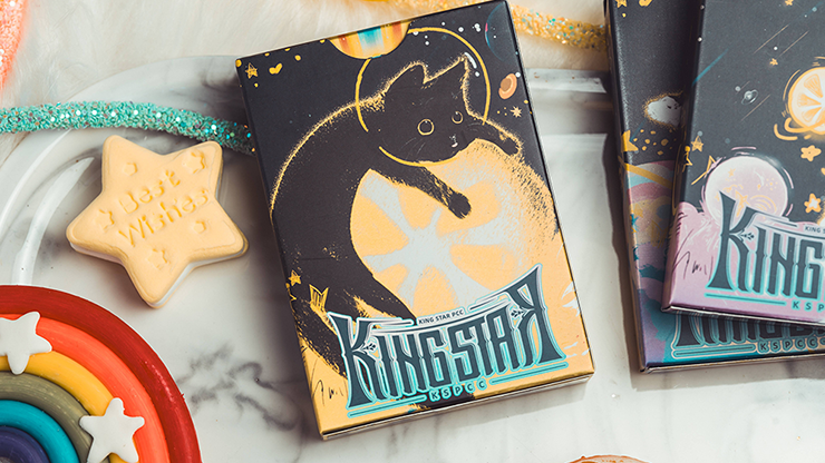 Space Cat V2 Playing Cards | King Star