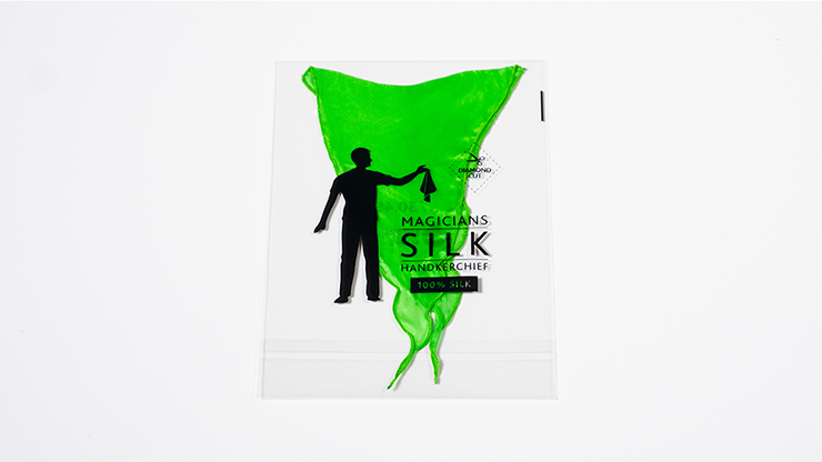 PRO SILK DIAMOND CUT GREEN 12" | Murphy's Magic