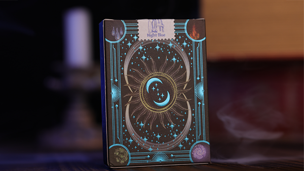 Warriors of the Stars: Zodiac Playing Cards (Night Blue) | Blue Moon Co.