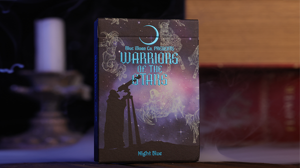 Warriors of the Stars: Zodiac Playing Cards (Night Blue) | Blue Moon Co.