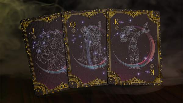 Warriors of the Stars: Zodiac Playing Cards (Morning Sun) | Blue Moon Co.