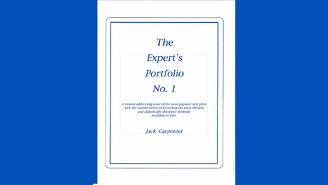 Expert's Portfolio | Jack Carpenter - (Download)