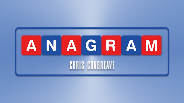 Anagram | Chris Congreave