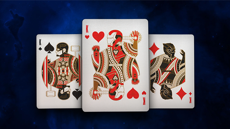 Avengers: Blue Edition Playing Cards | theory11
