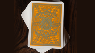 Kings Head (Green & Yellow) Playing Cards | Joker and the Thief