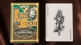 Kings Head (Green & Yellow) Playing Cards | Joker and the Thief