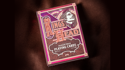 Kings Head (Purple and Rose) Playing Cards | Joker and the Thief