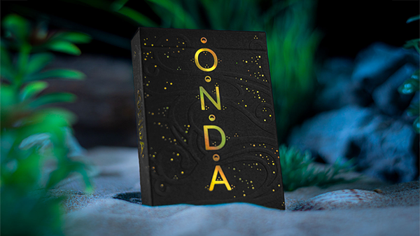 ONDA V2 (Black and Gold) | Jocu Playing Cards