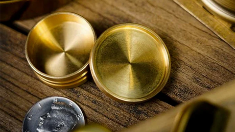Magnetic Coin Box (Half Dollar) | Artisan Coin & OFM Studio