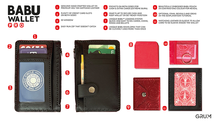 BABU Wallet Pro | GRUM®