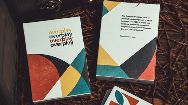 Overplay MegaJam Playing Cards (Designed | Harapan Ong, Wen Xiu, and printed | Bacon Magic