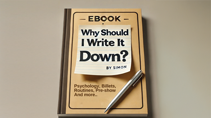 Why Should I Write it Down? | Simon - (Download)