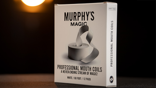 Professional Mouth Coils 60ft white (12pk) | Murphy's Magic