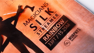 PRO SILK LARGE RAINBOW STREAMER 16 foot X 2.5 inch | Murphy's Magic