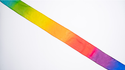 PRO SILK LARGE RAINBOW STREAMER 16 foot X 2.5 inch | Murphy's Magic