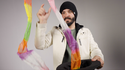 PRO SILK LARGE RAINBOW STREAMER 3.5 foot X 4 inch | Murphy's Magic