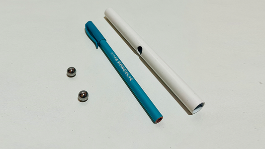 Steel Ball Through Pen | The Essel Magic