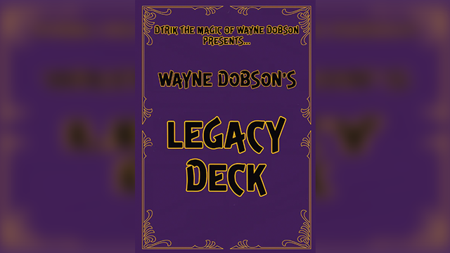 Legacy Deck | Wayne Dobson