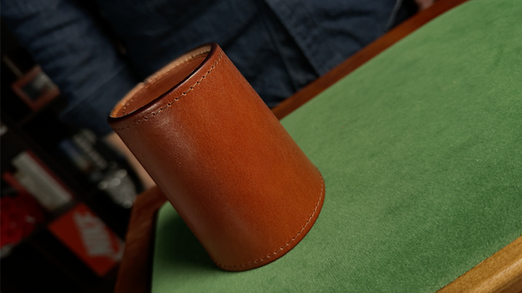 MS Leather Chop Cup | Bond Lee & MS Magic (Brown)