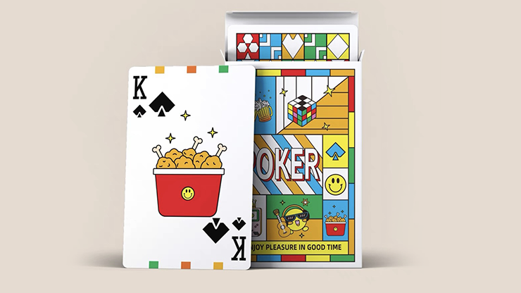 Enjoy Pleasure in Good Times Playing Cards
