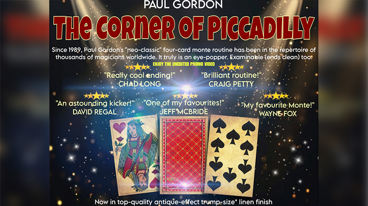 The Corner of Piccadilly (Limited Edition Trump Size Antique) | Paul Gordon