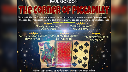 The Corner of Piccadilly (Limited Edition Trump Size Antique) | Paul Gordon