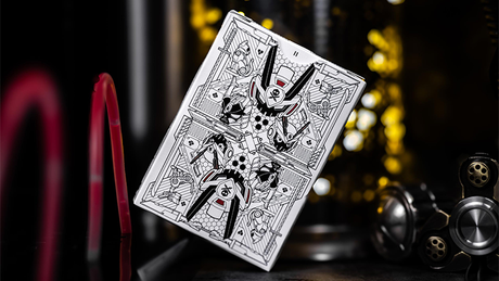 Bicycle Quiccs Ghost White Playing Cards