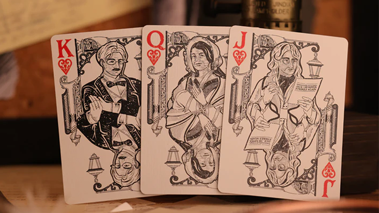 Jack the Ripper & Sherlock Holmes (Skewer Edition) Playing Cards