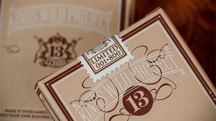 Limited No.13 Table Players Vol.13 Playing Cards | Kings Wild Project
