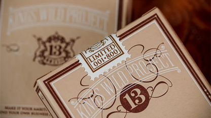Limited No.13 Table Players Vol.13 Playing Cards | Kings Wild Project