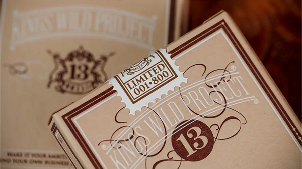 Limited No.13 Table Players Vol.13 Playing Cards | Kings Wild Project