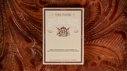 Limited No.13 Table Players Vol.13 Playing Cards | Kings Wild Project