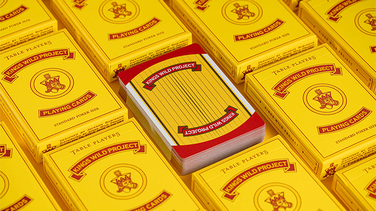 Limited No.13 Table Players Vol.16 Playing Cards | Kings Wild Project