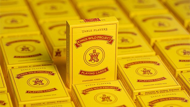 Limited No.13 Table Players Vol.16 Playing Cards | Kings Wild Project
